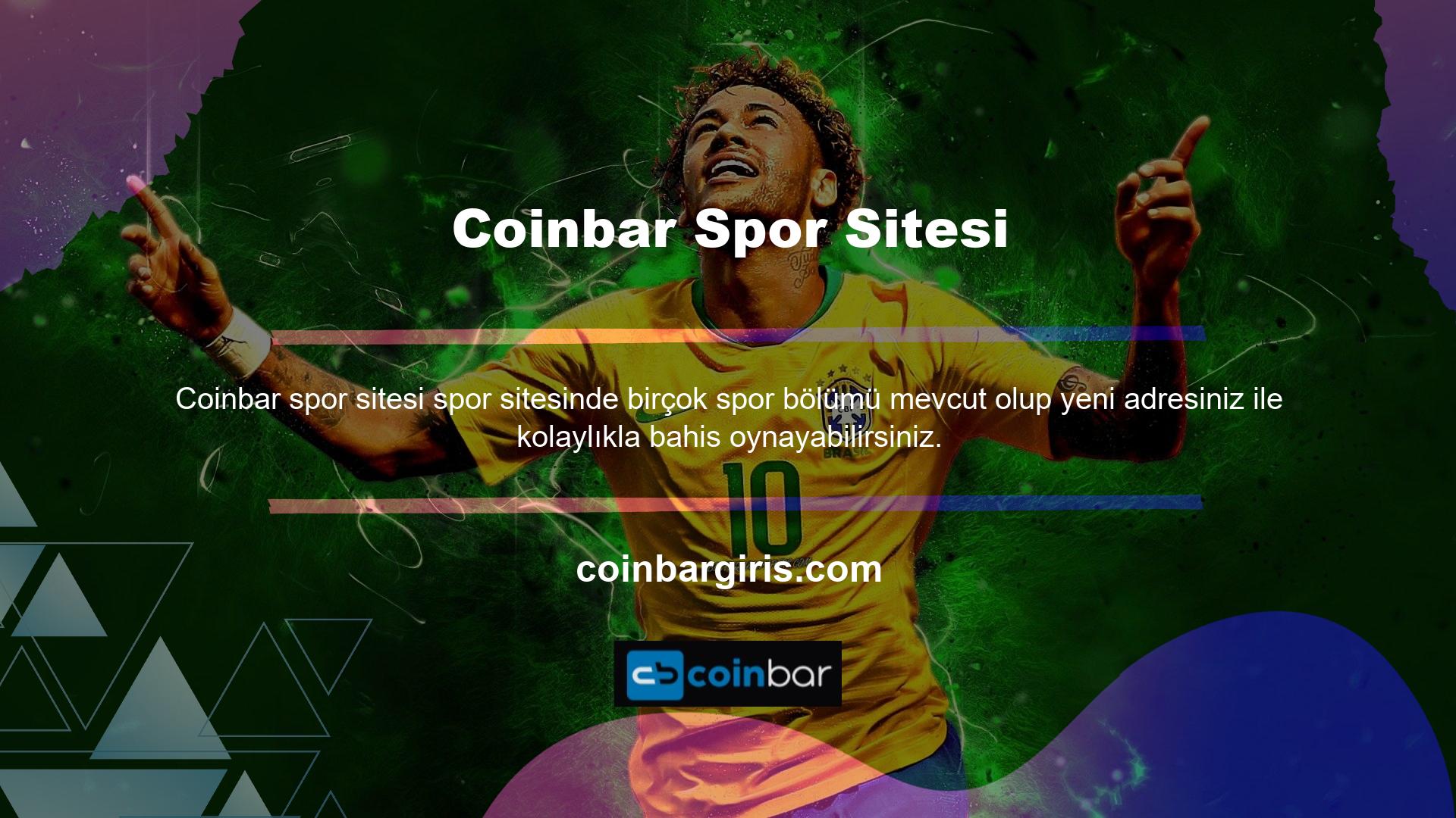 Coinbar online casino bölümü çok çeşitli yeni oyunlar sunmaktadır